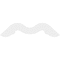 Ekena Millwork Pitch Midway Architectural Grade PVC Gable Pediment, 60"W x 27 1/2"H x 1"P (11/12) GPP060X028X100MID - alternate 5